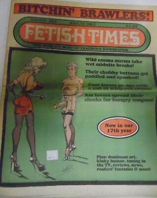 Fetish Times Newspaper Bitchin' Brawlers! #202 1990 052418lm-ep2