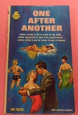 One After Another Novel by Vin Fields 1964 by Midwood 073113lm-epa