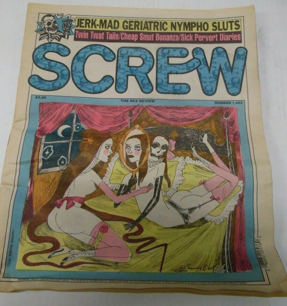 Screw Newspaper Cheap Smut Bonanza #1493 October 13, 1997 012920lm-ep