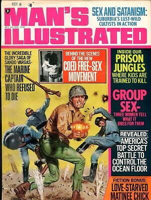 Man's Illustrated Magazine Coed Free Sex Movement December 1971 062218lm-ep