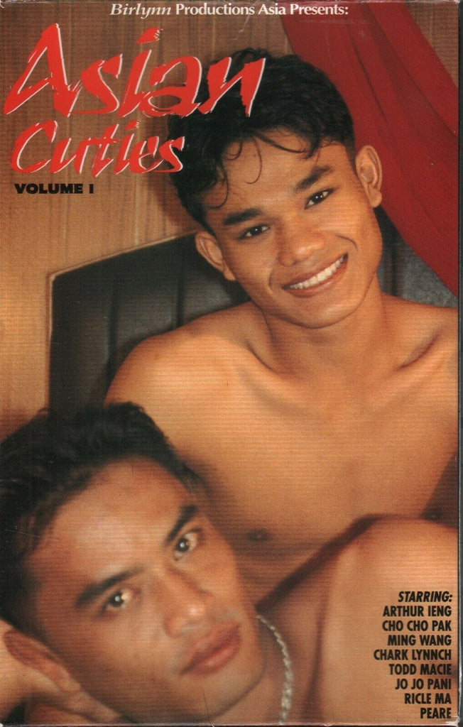 Asian Cuties Vol 1 Arthur Ieng Cho Cho Pak Gay Male Adult VHS 102419AMP