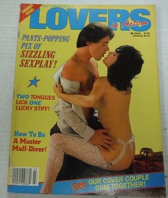 Lovers In Action Adult Magazine Ron Jeremy Premier Issue 1986 100815lm-ep