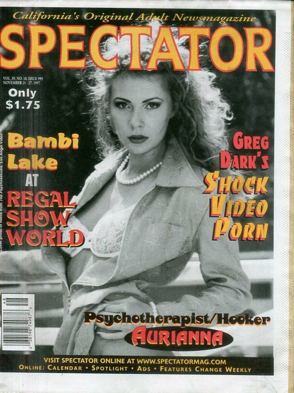 Spectator Newspaper Cover Girl Nikita November 21-27, 1997 042619lm-ep2