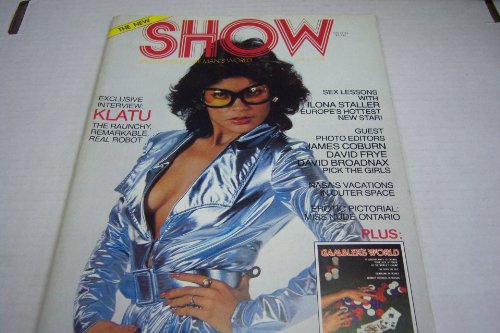 Show Adult Busty Magazine "Sex Lessons with Ilona Staller Europe's Hottest New Star" April 1978