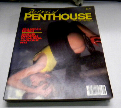 Girls Of Penthouse Adult Magazine Collector's Edition February 1986 04014lm-ep - Used