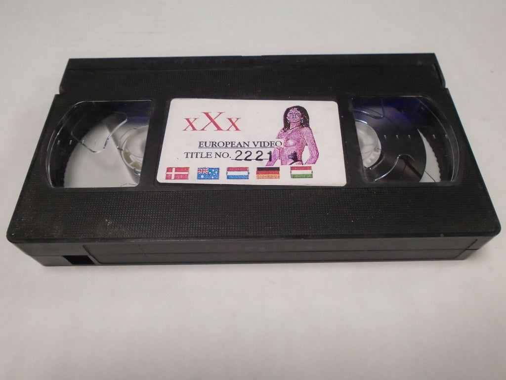 European Video 2221 Horniest XXX Models Europe Vintage Adult VHS 011619AMP