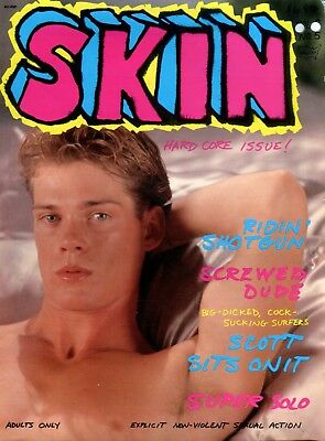Skin Gay Magazine Ridin Shotgun vol.8 #5 1987 Magcorp 010618lm-ep