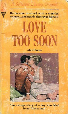 Love Too Soon Novel by Alex Carter 1966 042314lm-epa2