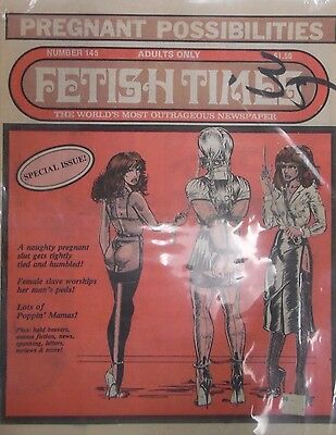 Fetish Times Adult Newspaper Pregnant Possibilities #145 1986 030417mag lm-ep