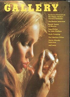 Gallery Magazine Xaviera Hollander/ Stevie Wonder Interview 1973 011018lm-ep
