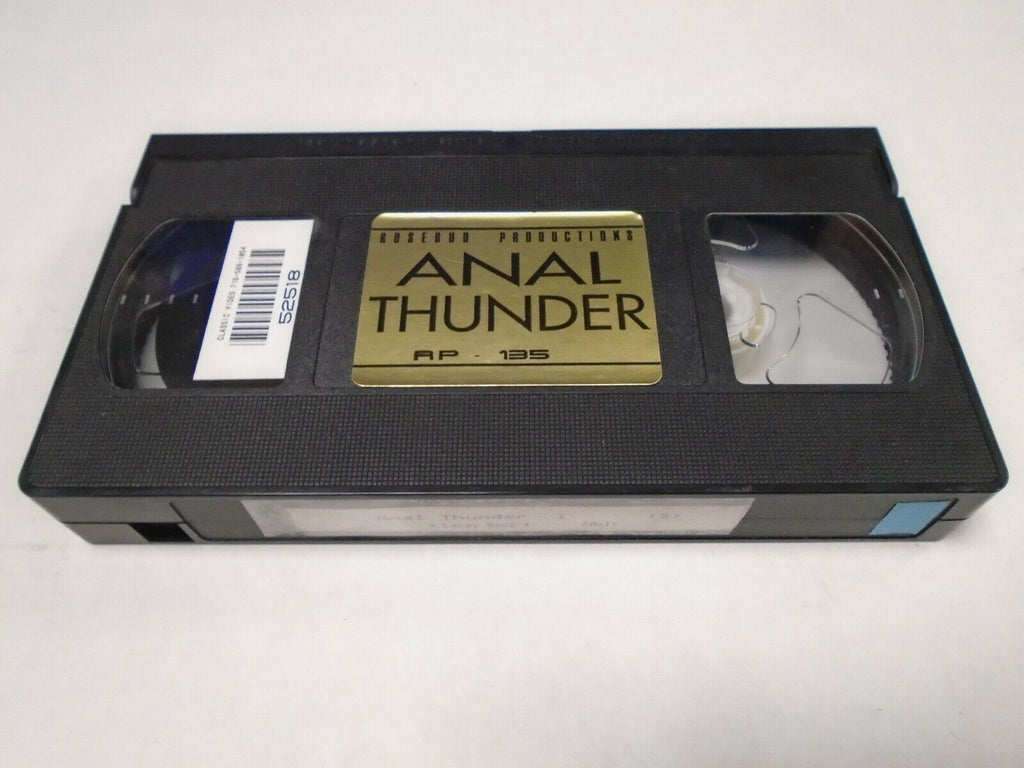 Anal Thunder Lacey Rose Rosebud Productions Adult VHS 021519AMP
