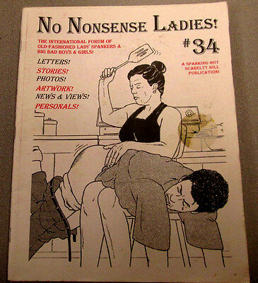 No Nonsense Ladies!Adult Magazine #34 1997 by Scarlet Hill vg 011715lm-ep