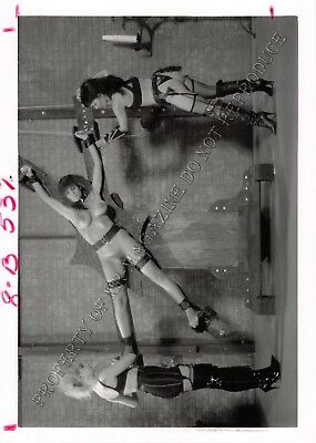Adult Vintage B&W Photo 5x7 HOM Bondage Ashley Renee Bound & Dominated 252HK