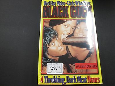 Girls who Love Black Cock Vol 14 New Sealed XXX Adult VHS 022415amp4
