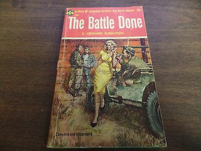 The Battle Done S Leonard Rubinstein 1965 176pgs Erotic Novel 121815amp