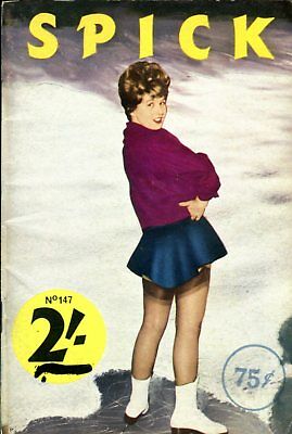 Spick Glamour Pin-Up Girls Digest Cherie Scott #147 1966 122817lm-ep