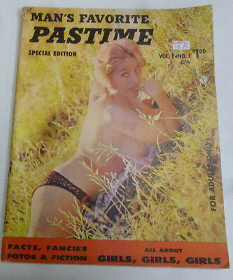 Man's Favorite Pastime Magazine Girls By Rilgac Special Edition 103113REP