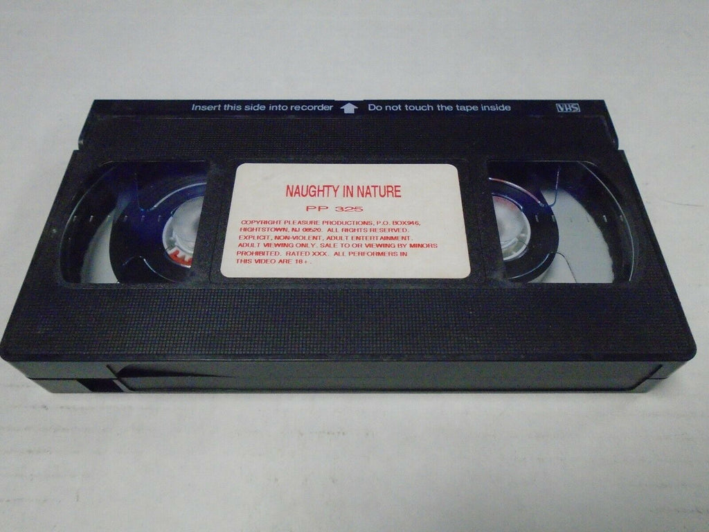 Naughty in Nature Pleasure Productions Adult VHS 032719AMP2