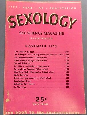 Sexology Sex Science Digest Sex Life Of Fetishists November 1953 071013lm-epa