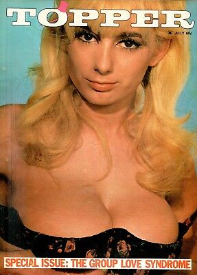 Topper Busty Magazine Group Love Syndrome Issue July 1969 102418lm-ep