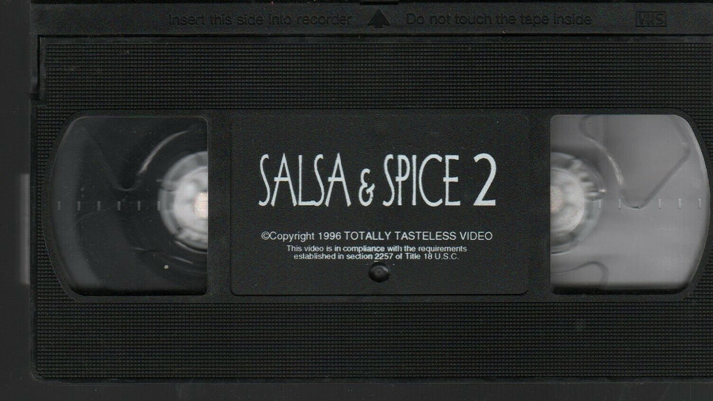 Salsa & Spice 2 1996 Totally Tasteless Video Adult VHS 021720AMP3