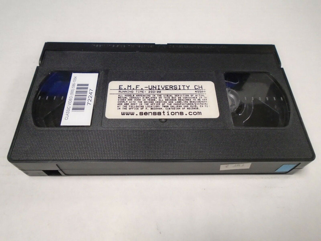 EMF University CH 233mins Sensations Adult VHS 042319AMP3