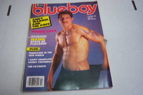Blueboy Gay Adult Magazine "Andy Warhol and the Pope" October 1987
