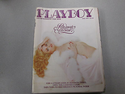 Playboy Adult Magazine Shannon Tweed June 1982 gd 120814lm-ep