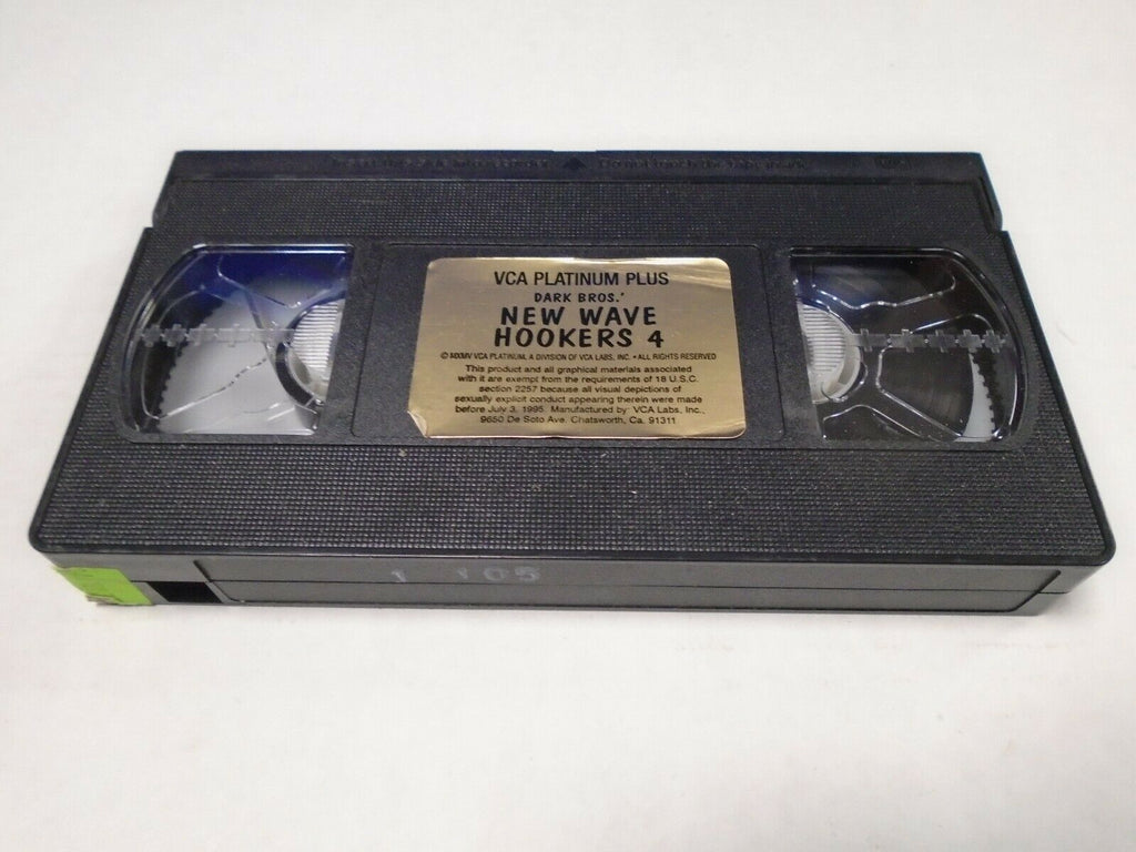 New Wave Hookers 4 VCA Platinum Plus 1995 Adult VHS 032019AMP
