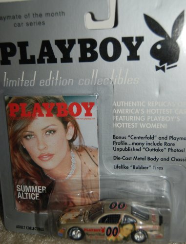 Playboy Limited Edition Playmate of the Month Car series - Summer Altice - Die Cast Metal