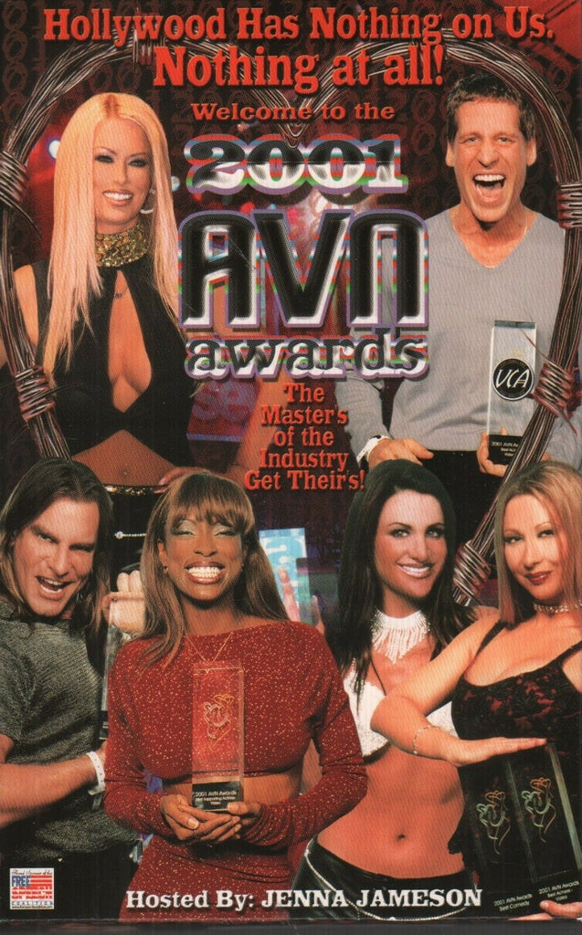 2001 AVN Awards Jenna Jameson Sydnee Steele Midori Adult VHS 082219AMP2