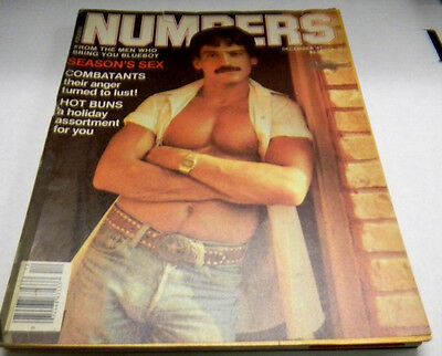 Numbers Gay Adult Magazine Bill Fredericks December 1981 040714lm-ep