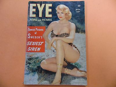 Eye Digest Magazine Helene Haydon Hollywood Heat Wave November 1953 051816lm-ep