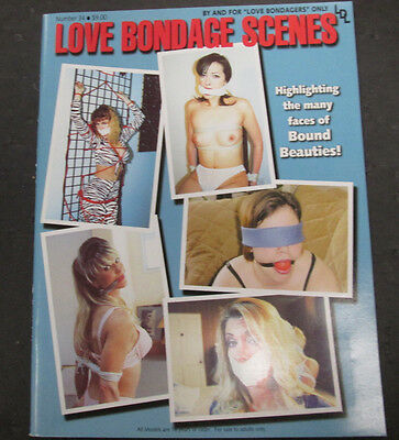 Love Bondage Scenes Adult Magazine Bound Beauties #34 2000 ex 062915lm-ep