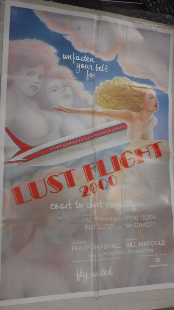 Pat Manning Vicki Glick Lust Flight 2000 38"x25" Poster 062917DBEP