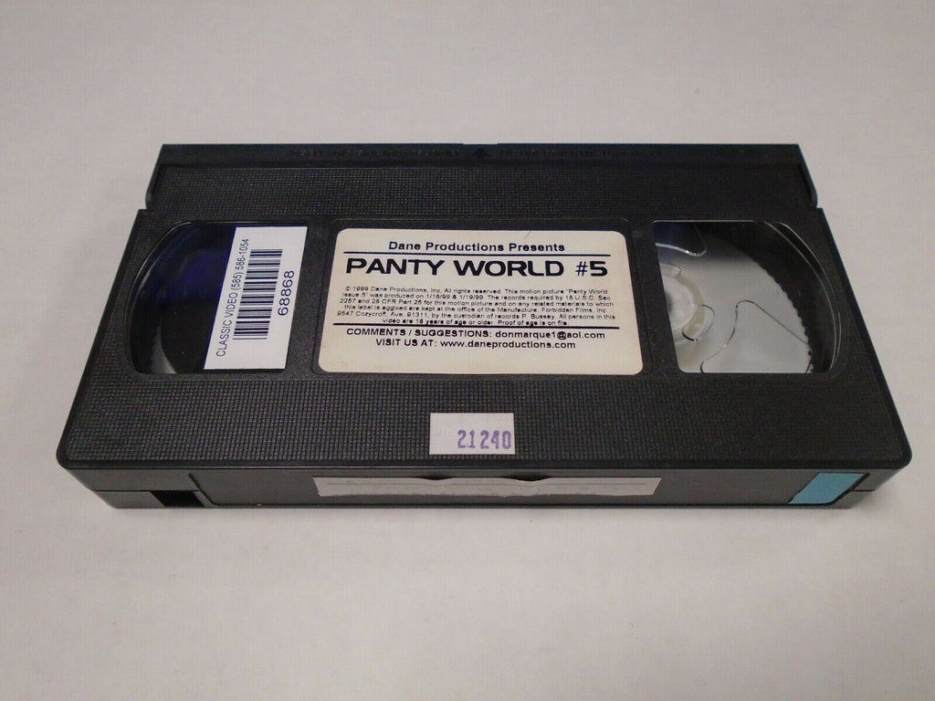 Panty World Vol 5 Dane Productions 1999 Adult VHS 050819AMP