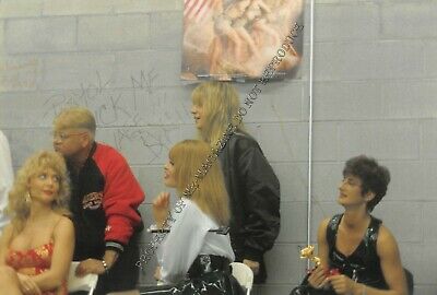 Nina Hartley Candid Original 4x6 Photo Nina's 1994 Wall of Fame Vegas 222ig