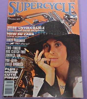 Super Cycle Magazine For Real Biker Baubles November 1977 022813lm-epa