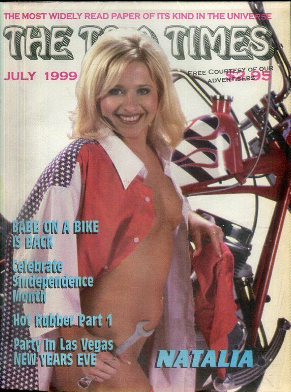 The T & A Times Newspaper Natalia July 1999 w/Nina Hartley Mailer 043019lm-ep