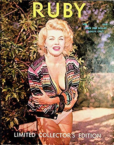 Ruby Adult Vintage Magazine vol.1 #1 1960's