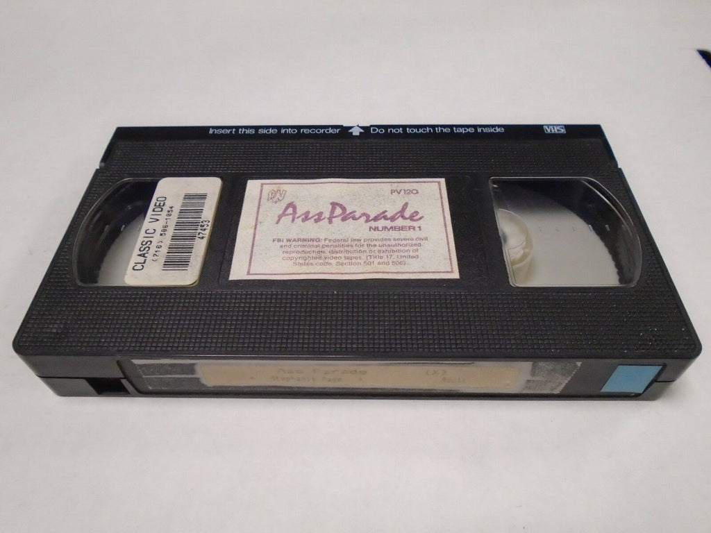 Ass Parade #1 Stephanie Rage Adult VHS 012419AMP