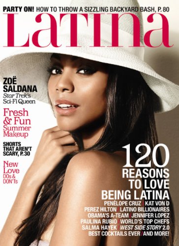 Latina Magazine: Zoe Saldana (June/July 2009)
