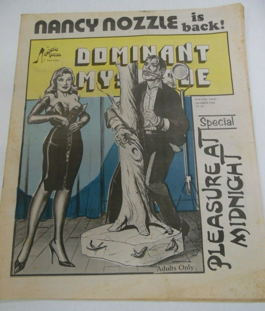 The Dominant Mystique Newspaper Nancy Nozzle vol.2 #10 1981 121419lm-ep2