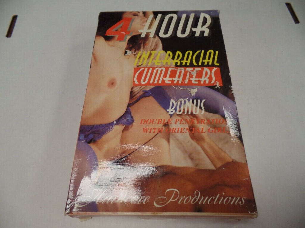 Interracial Cumeaters Double Penetration Oriental Girl 4hr Adult VHS 060319AMP