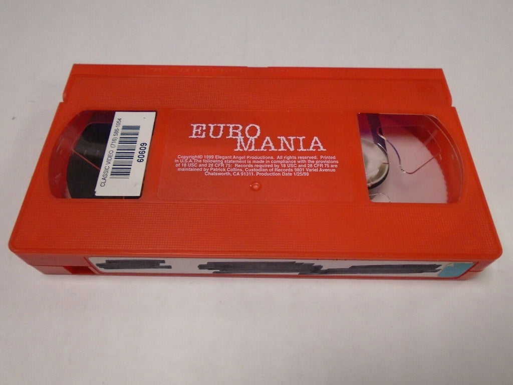 Euro Mania 1999 Elegant Angel Productions Adult VHS 031219AMP – Mr-Magazine