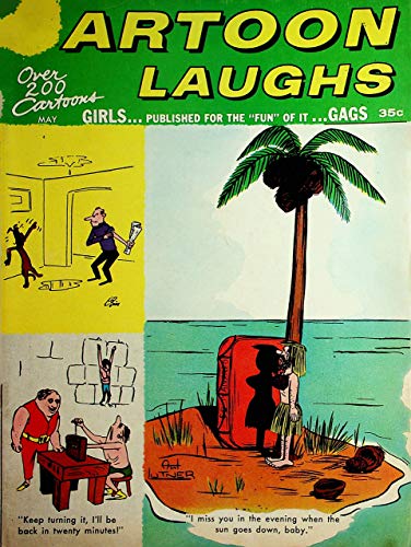 Cartoons & Laughs Adult Vintage Magazine Girls and Gags / Sue Owens May 1966