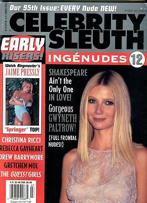 Celebrity Sleuth Magazine Gwyneth Paltrow vol.12 #7 1999 111017lm-ep
