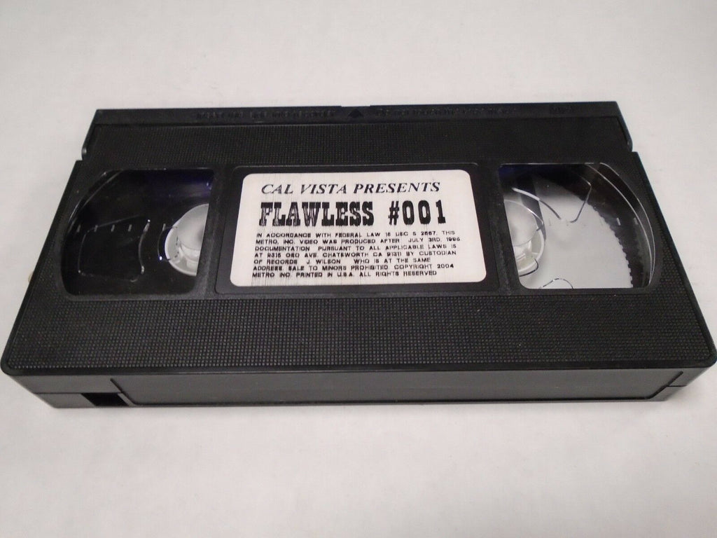 Flawless #001 Cal Vista Adult VHS 010819AMP