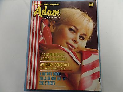 Adam Busty Adult Magazine Flo Janess vol.13 #4 1969 ex 021516lm-ep