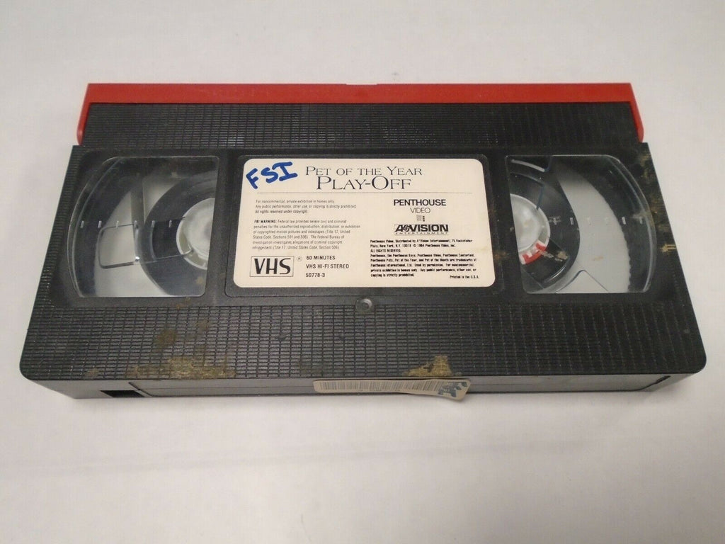 Pet of the Year Play-Off Penthouse 60mins Adult VHS 070519AMP